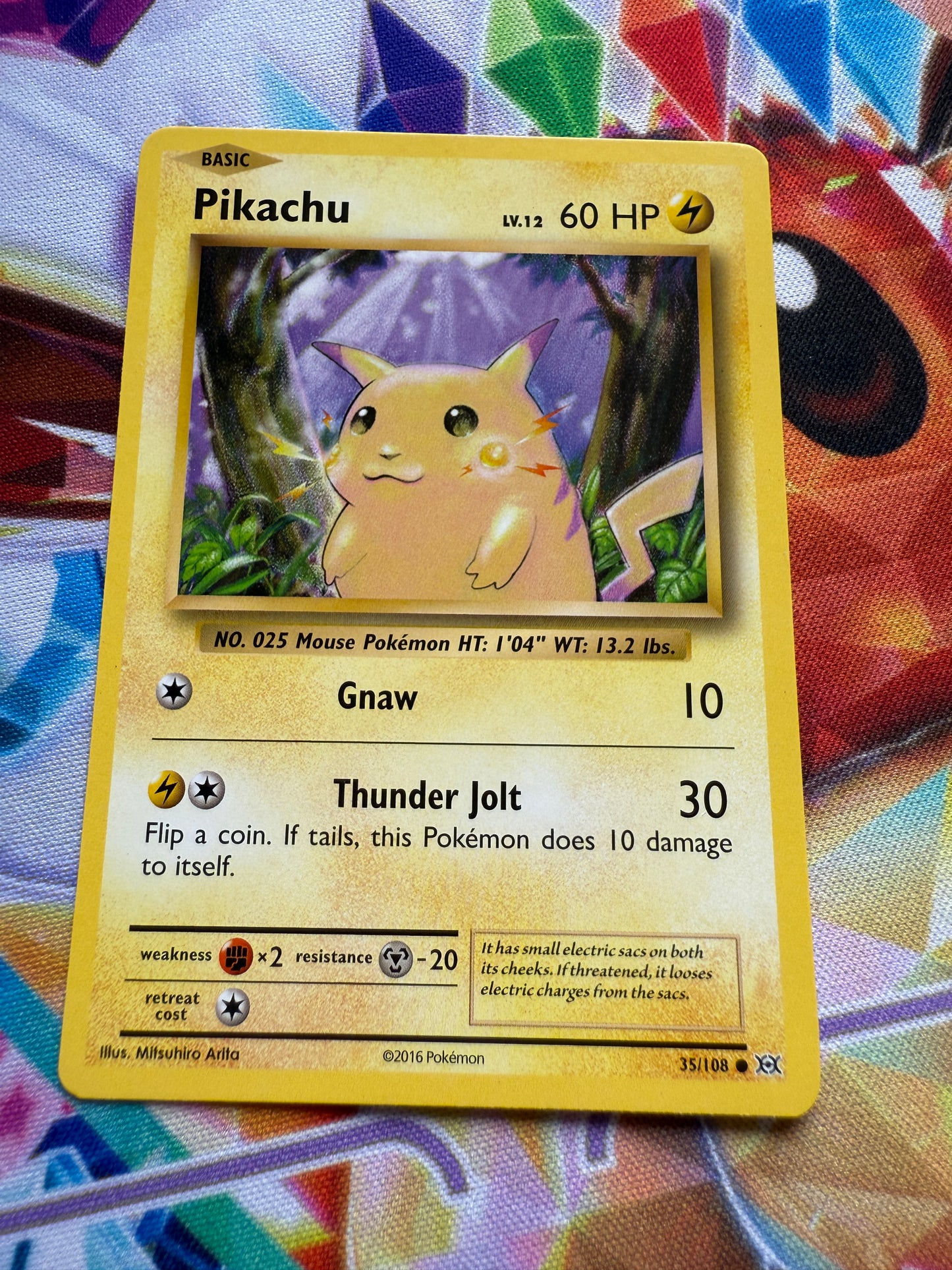 Pikachu #35 | Pokemon | XY Evolutions