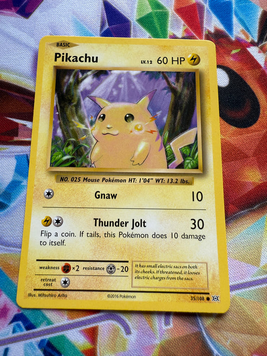 Pikachu #35 | Pokemon | XY Evolutions
