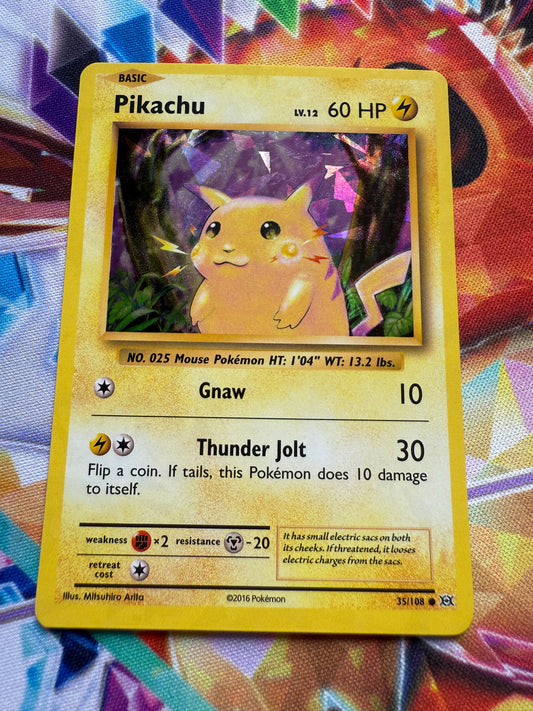 Pikachu [Cracked Ice Holo] #35 | Pokemon | XY Evolutions