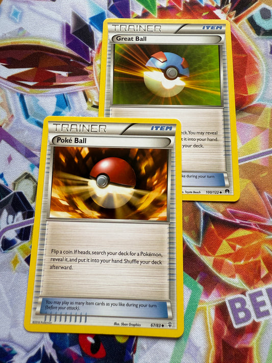 Poke Ball #67 and Great Ball #100 | Pokemon | XY BREAKpoint