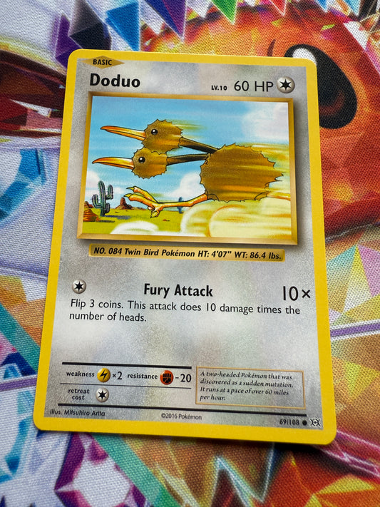 Doduo #69 | Pokemon | XY Evolutions
