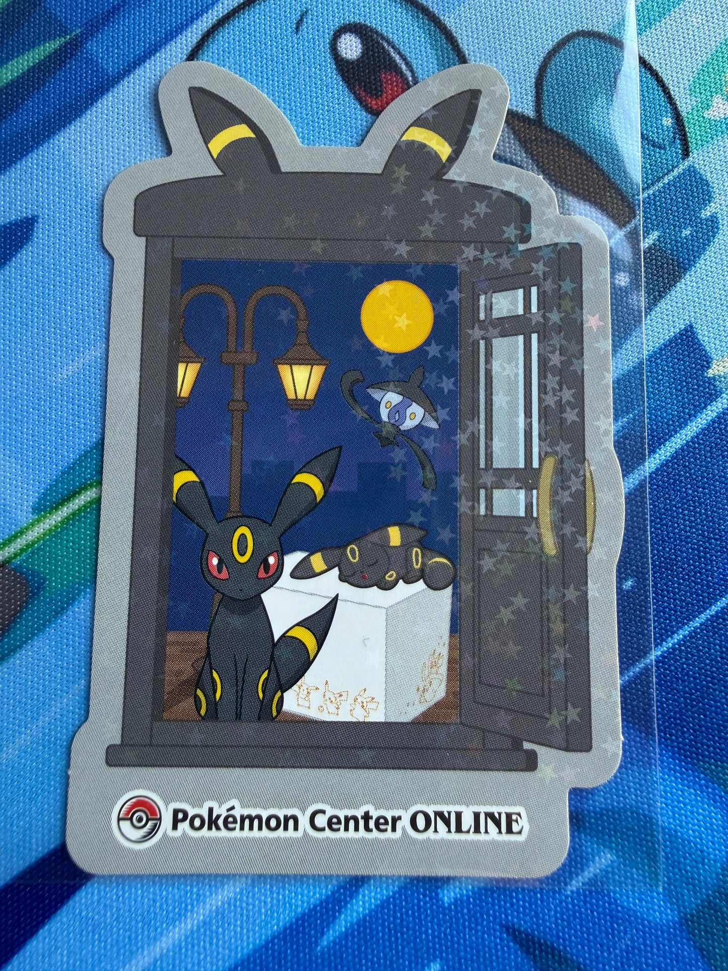 Pokemon Center Online | Nintendo | Award 'Door' Sticker | Umbreon Holo