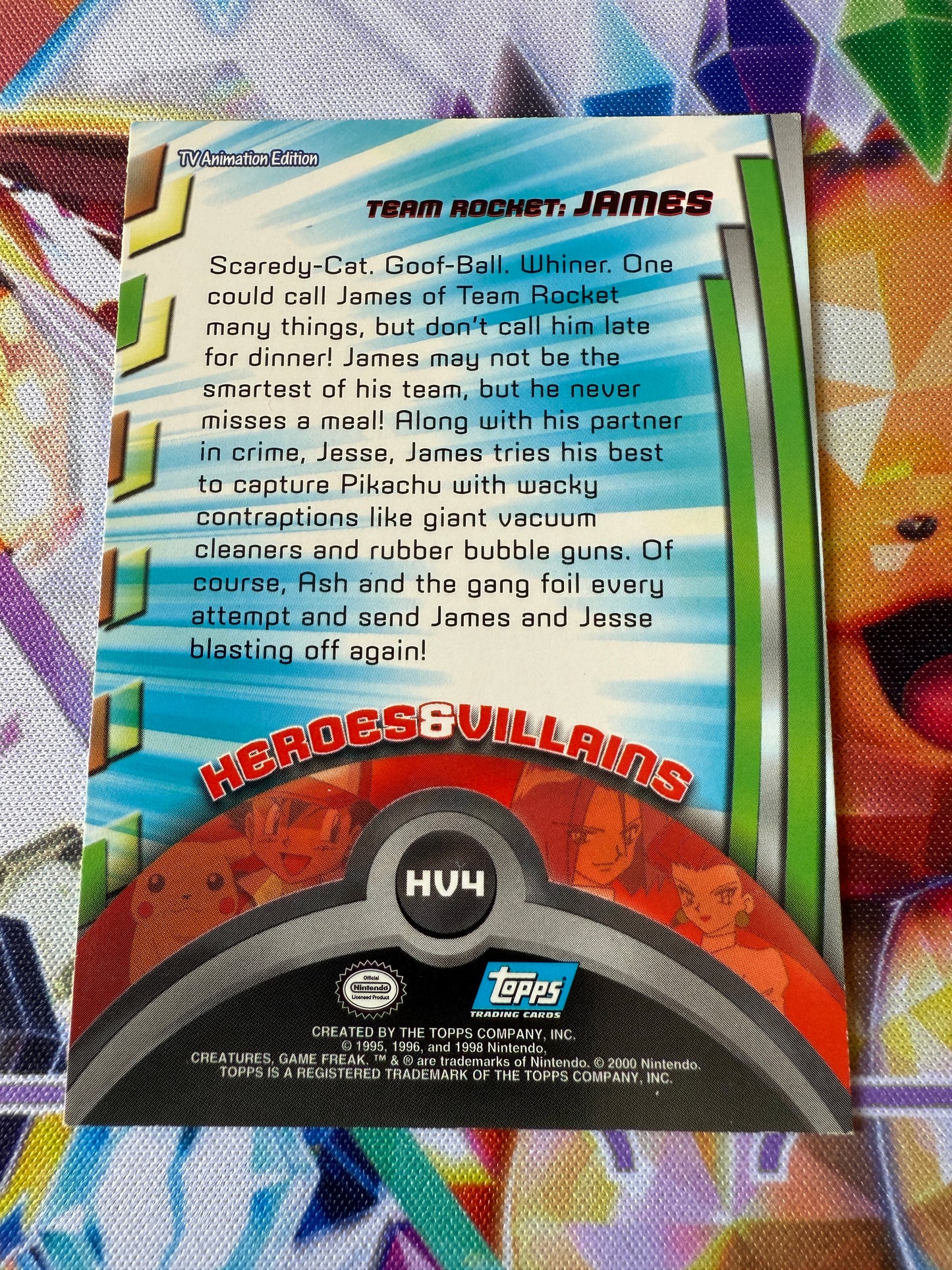 Team Rocket James | Pokemon Topps