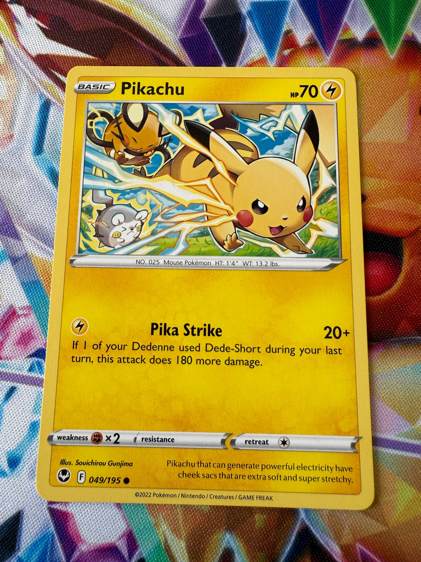 Pikachu #49 | Pokemon | Silver Tempest