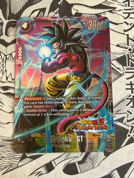 Son Goku: GT [Dokkan Battle Alternate Art] FB04-109 Dragon Ball Fusion World Ultra Limit