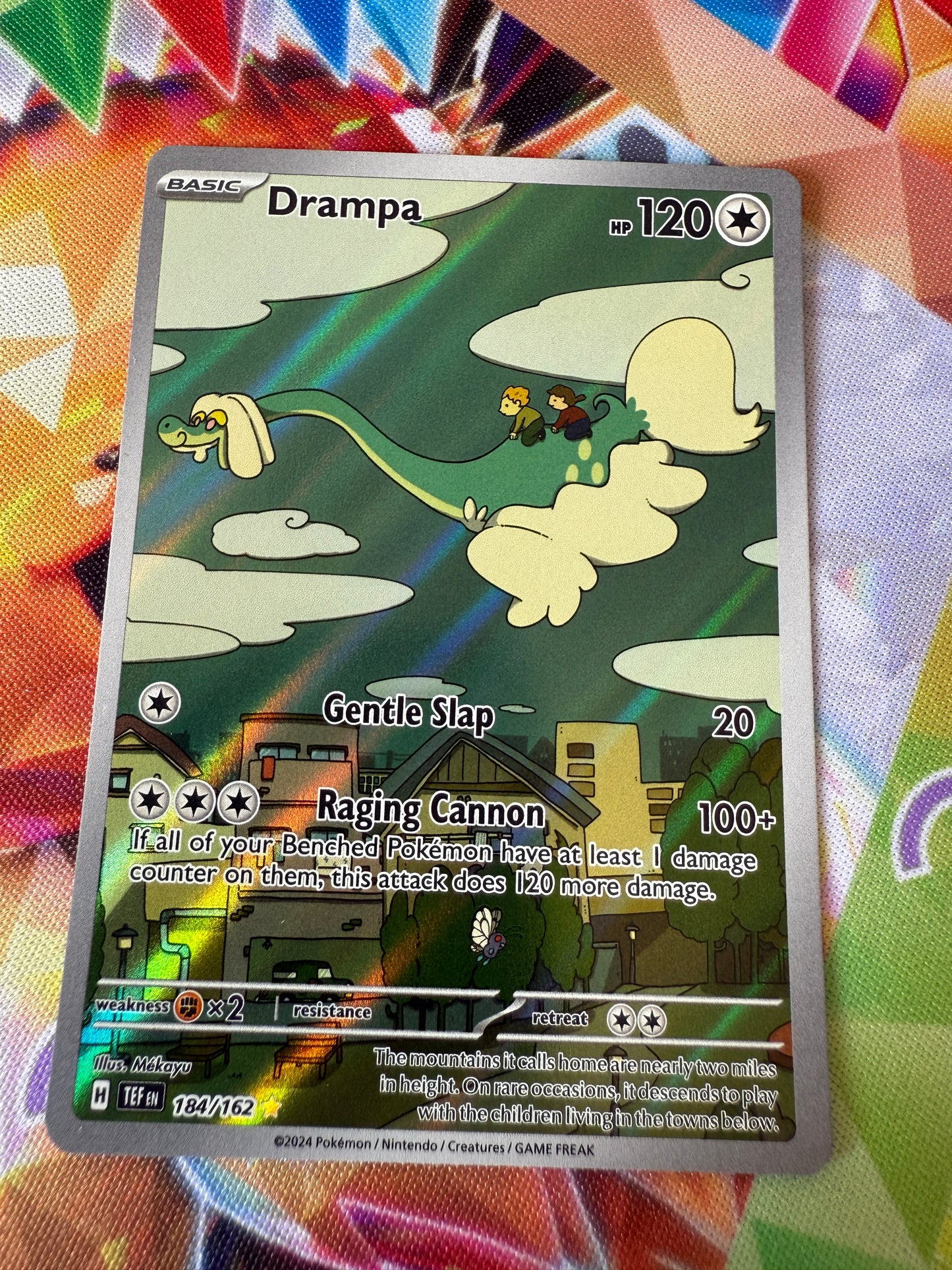 Drampa #184 | Pokemon | Temporal Forces
