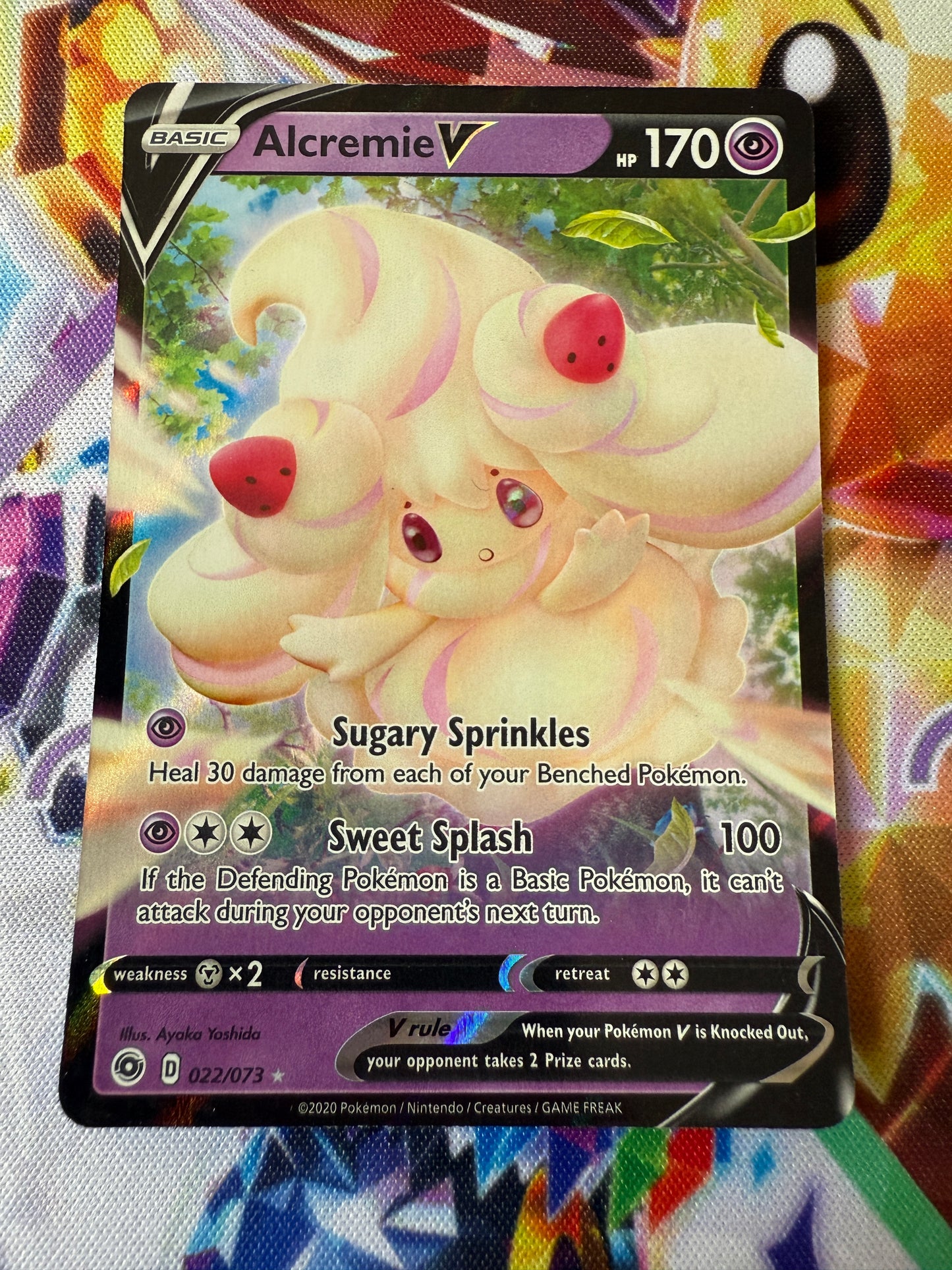 Alcremie V #22 | Pokemon | Champion's Path