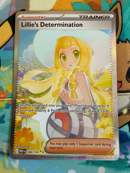 Lillie's Determination #184 Pokemon Mega Evolution