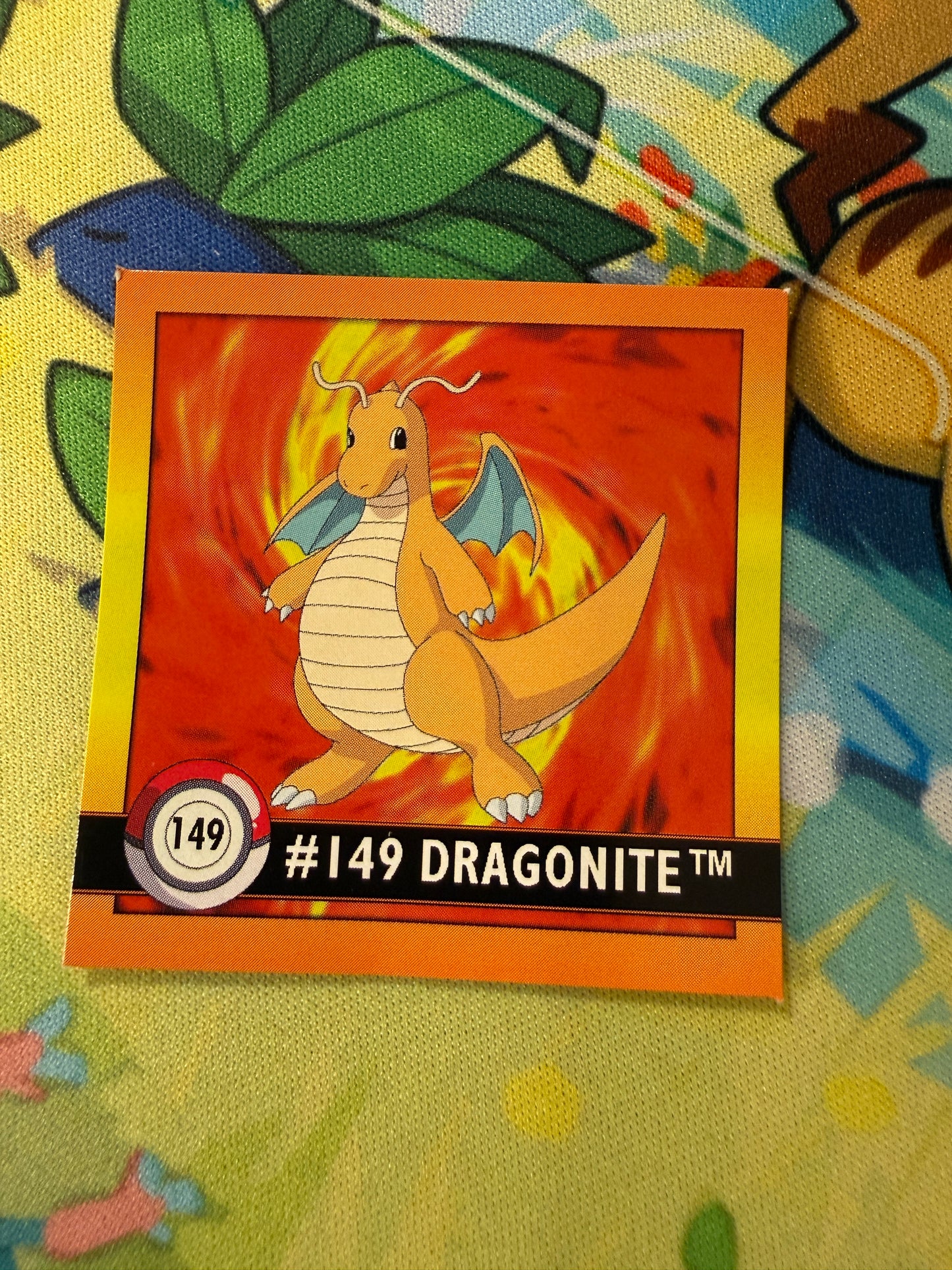 Dragonite #149 | Pokemon Artbox Stickers