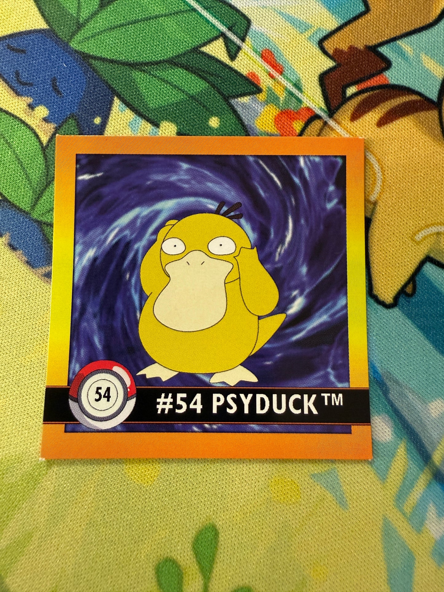 Psyduck #54 | Pokemon Artbox Stickers