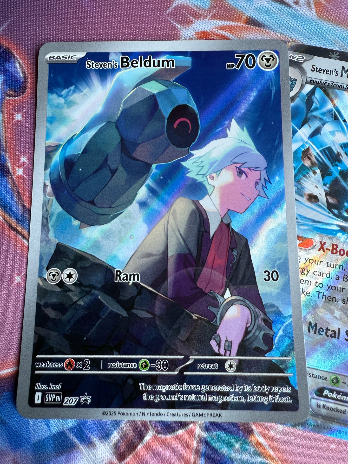 Steven's Beldum #207 & Steven's Metagross Ex #145 | Pokemon | Promo Destined Rivals