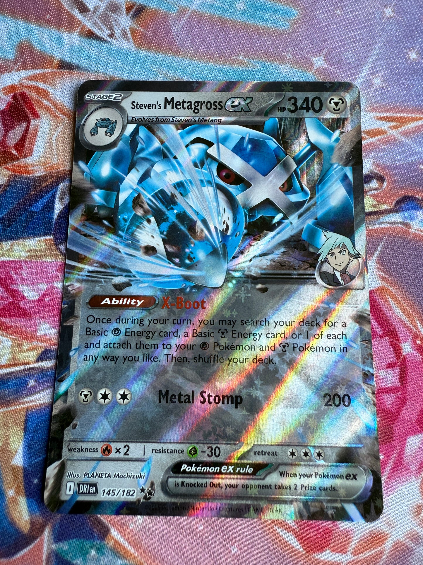 Steven's Beldum #207 & Steven's Metagross Ex #145 | Pokemon | Promo Destined Rivals