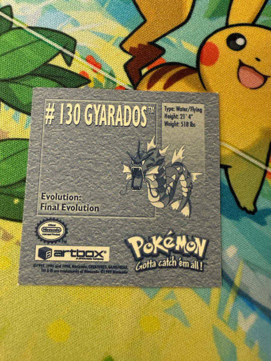 Gyarados #130 | Pokemon Artbox Stickers
