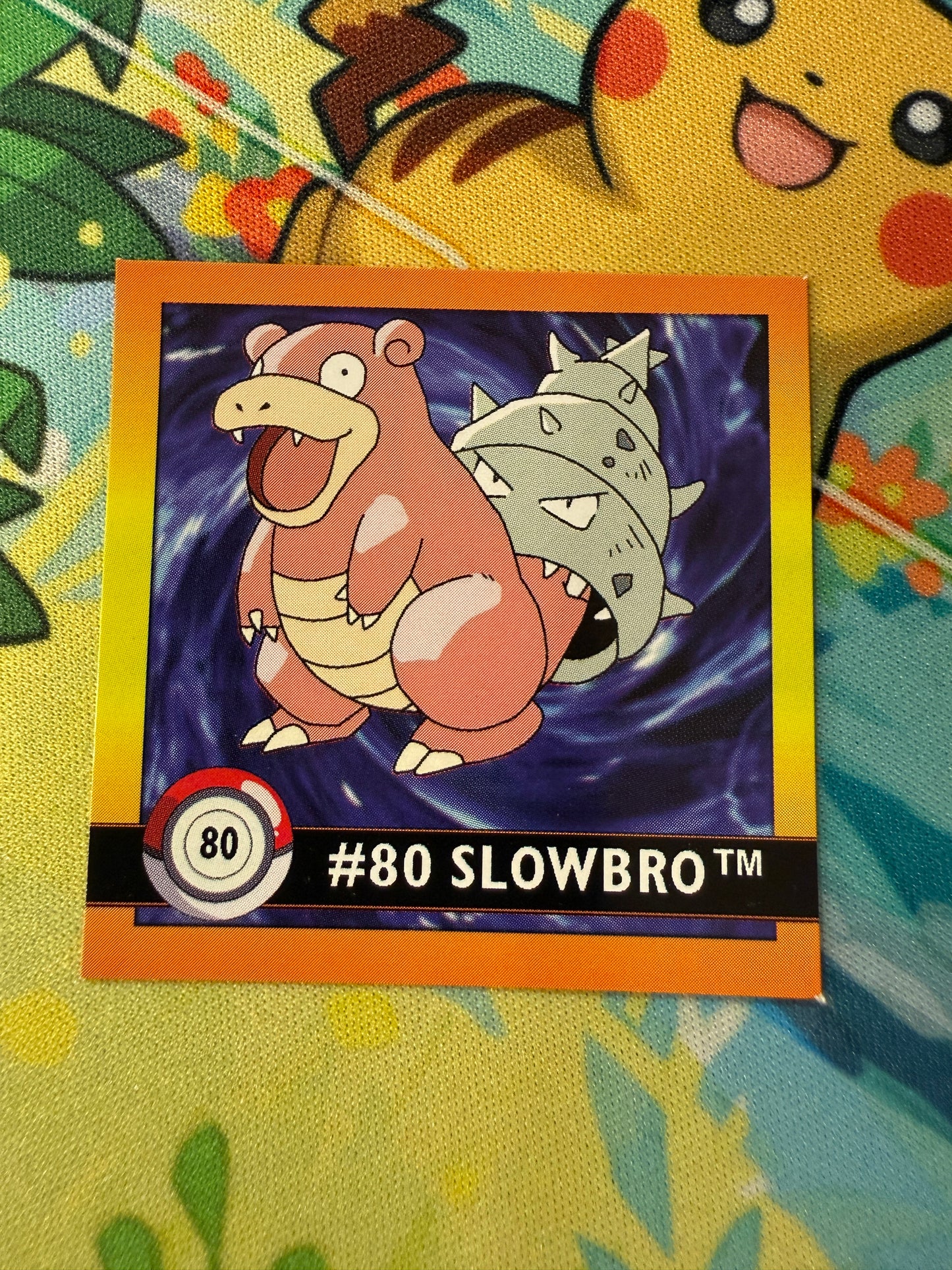 Slowbro #80 | Pokemon Artbox Stickers