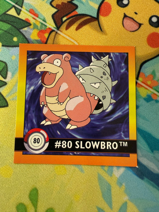Slowbro #80 | Pokemon Artbox Stickers