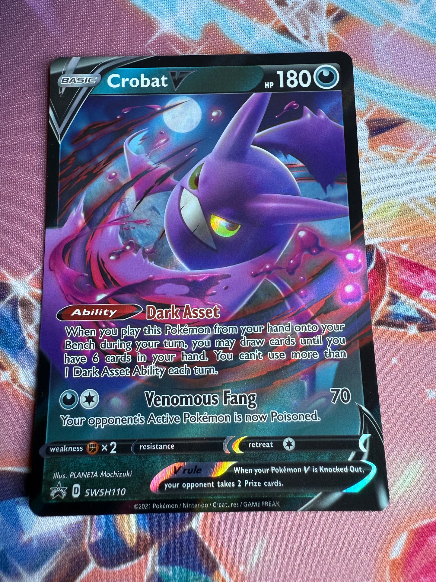 Crobat V #SWSH110 | Pokemon | Promo