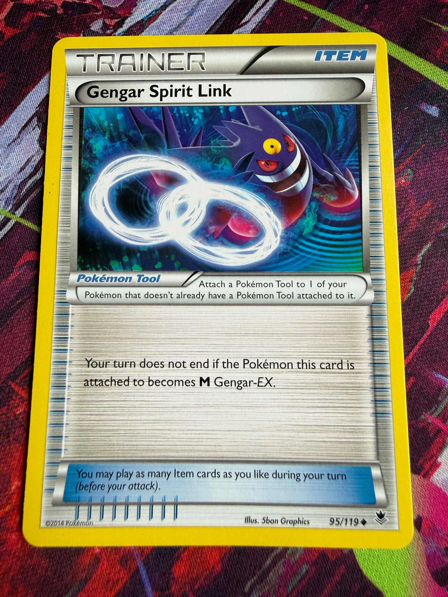 Gengar Spirit Link #95 Pokemon Phantom Forces