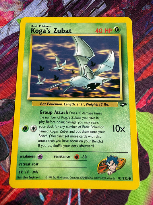 Koga's Zubat #83 Pokemon Gym Challenge
