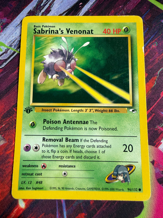 Sabrina's Venonat #96 Pokemon Gym Heroes
