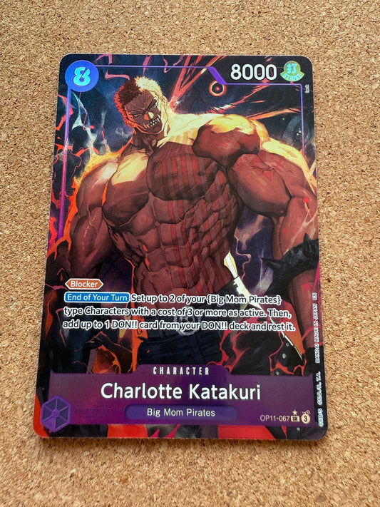 One Piece | Japanese | A Fist of Divine Speed | Katakuri Charlotte | OP11-067 SR Alt