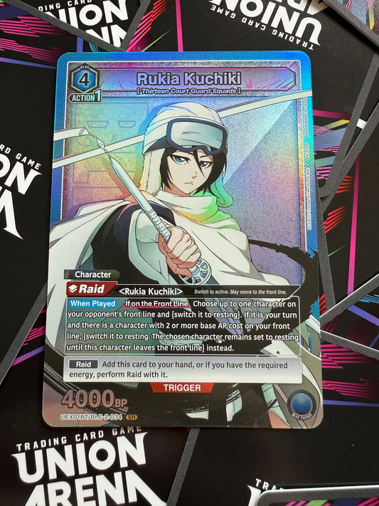Union Arena | Thousand-Year Blood War Vol 2 | English | Rukia Kuchiki SR | UEX01BT/BLC-2-034