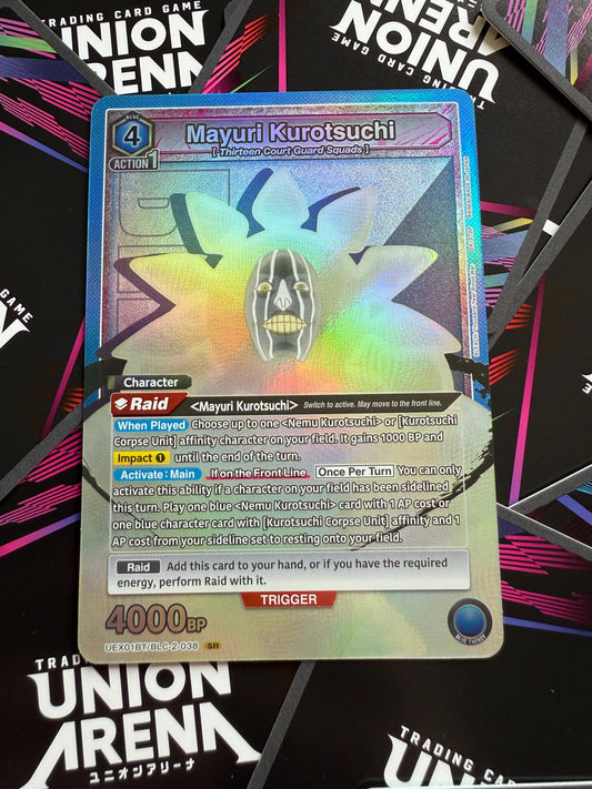 Union Arena | Thousand-Year Blood War Vol 2 | English | Mayuri Kurotsuchi SR | UEX01BT/BLC-2-038