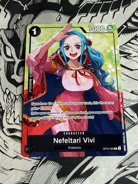 Nefeltari Vivi [Welcome Pack Vol. 2] OP05-086 One Piece Awakening Of The New Era