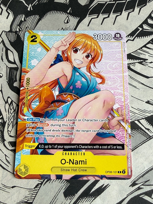 O-Nami [Welcome Pack Vol.2] OP06-101 One Piece Promo