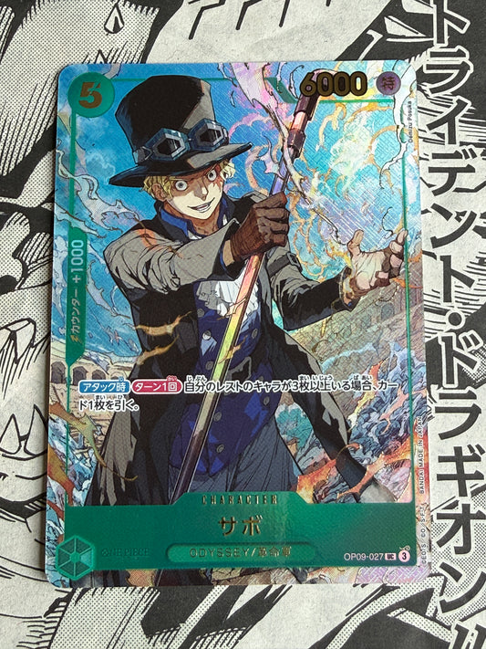 Sabo [Weekly Jump] OP09-027 One Piece Japanese Promo | Special Vol. 1