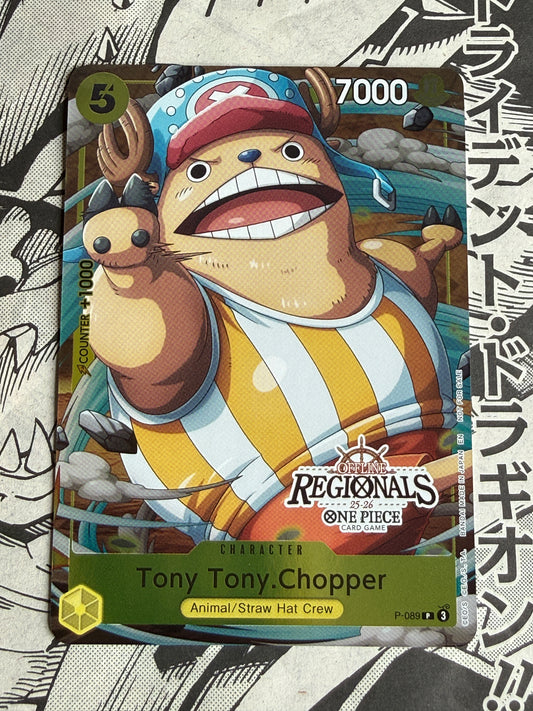 Tony Tony.Chopper [Offline] P-089 One Piece Promo