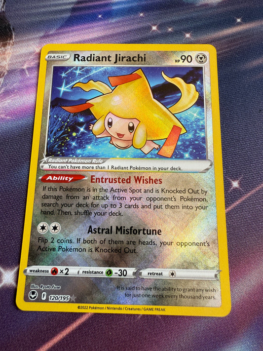 Radiant Jirachi [Holo] #120 Pokemon Silver Tempest
