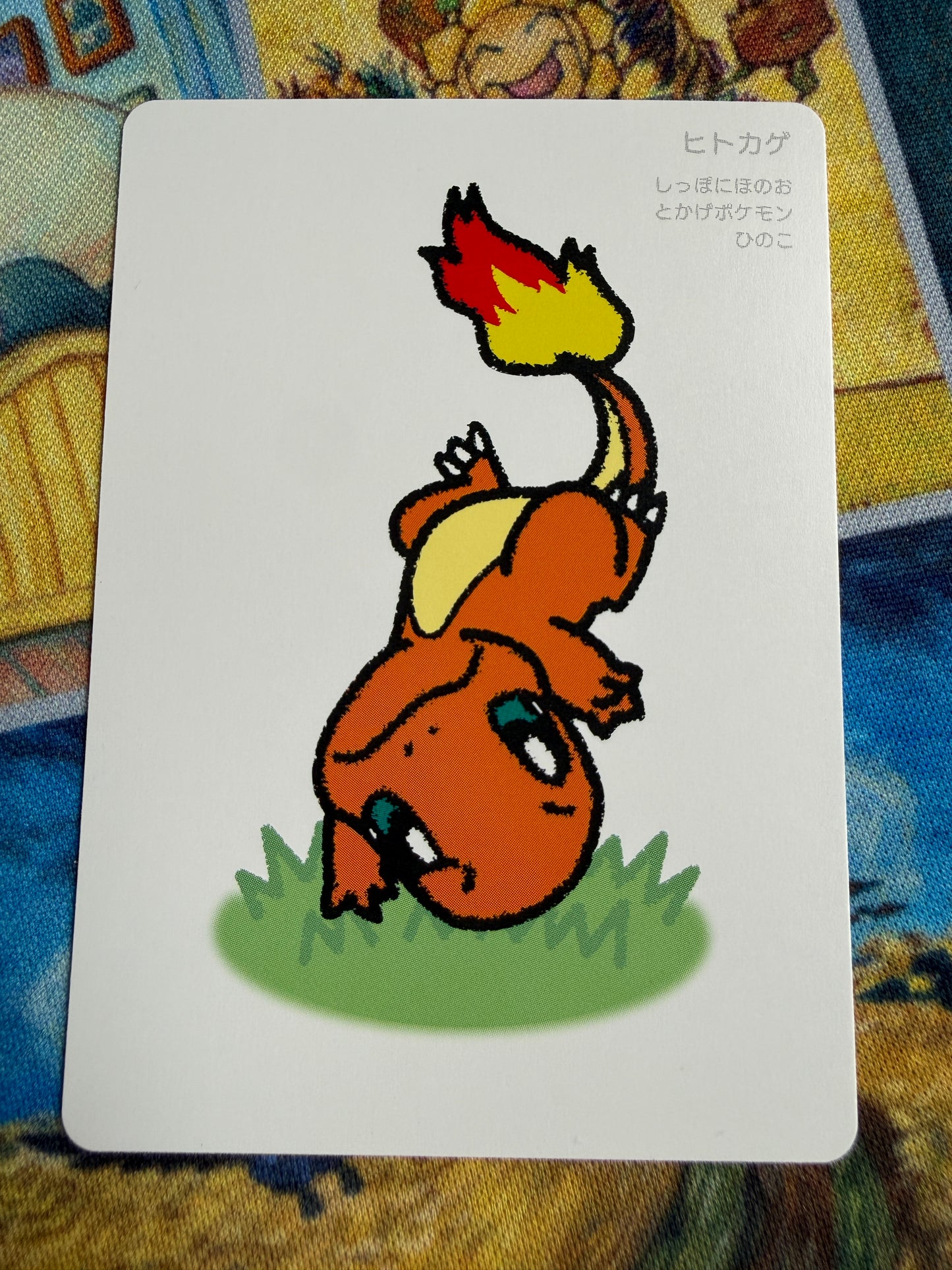 Pokemon Center 2025 Japanese Taruka Playing Card | Charmander