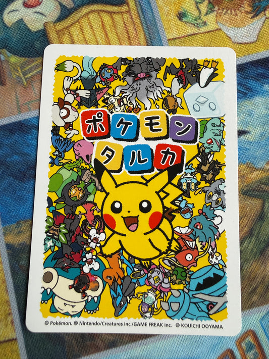 Pokemon Center 2025 Japanese Taruka Playing Card | Ogerpon