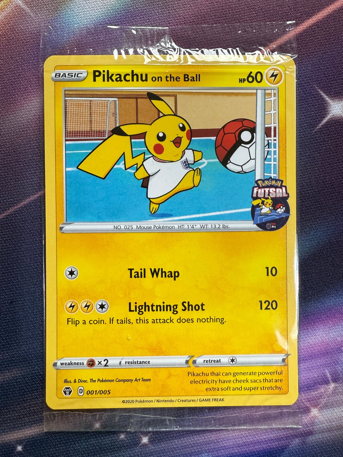Pikachu On The Ball #1 | Pokemon Promo | Sealed