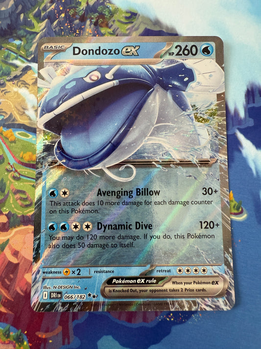 Dondozo Ex #66 Pokemon Destined Rivals