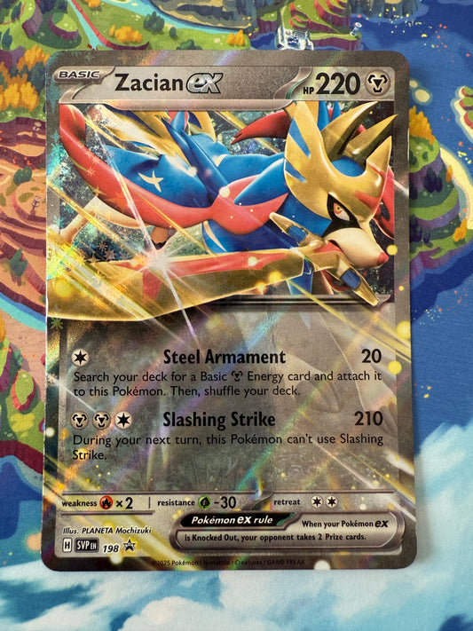 Zacian Ex #198 Pokemon Promo
