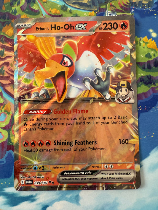 Ethan's Ho-Oh Ex #39 Pokemon Destined Rivals