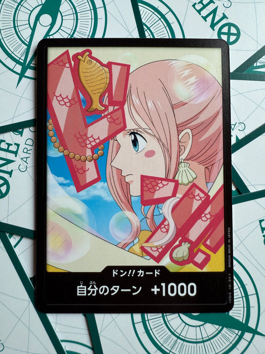 Shirahoshi DON Card Non-Foil | THE BEST vol.2 | One Piece | Japanese