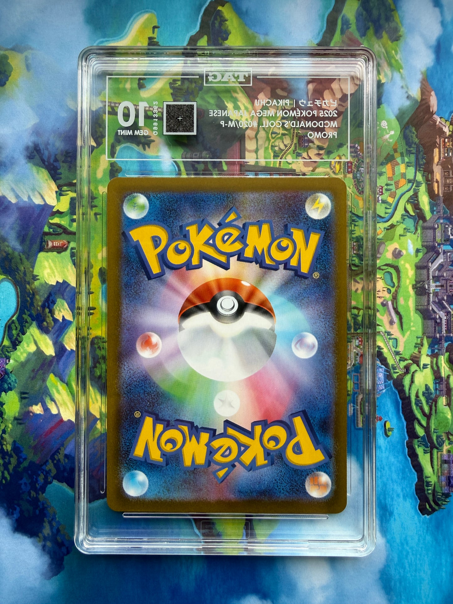 Pikachu #20/M-P Pokemon Japanese Promo Mc Donalds | TAG Graded 10