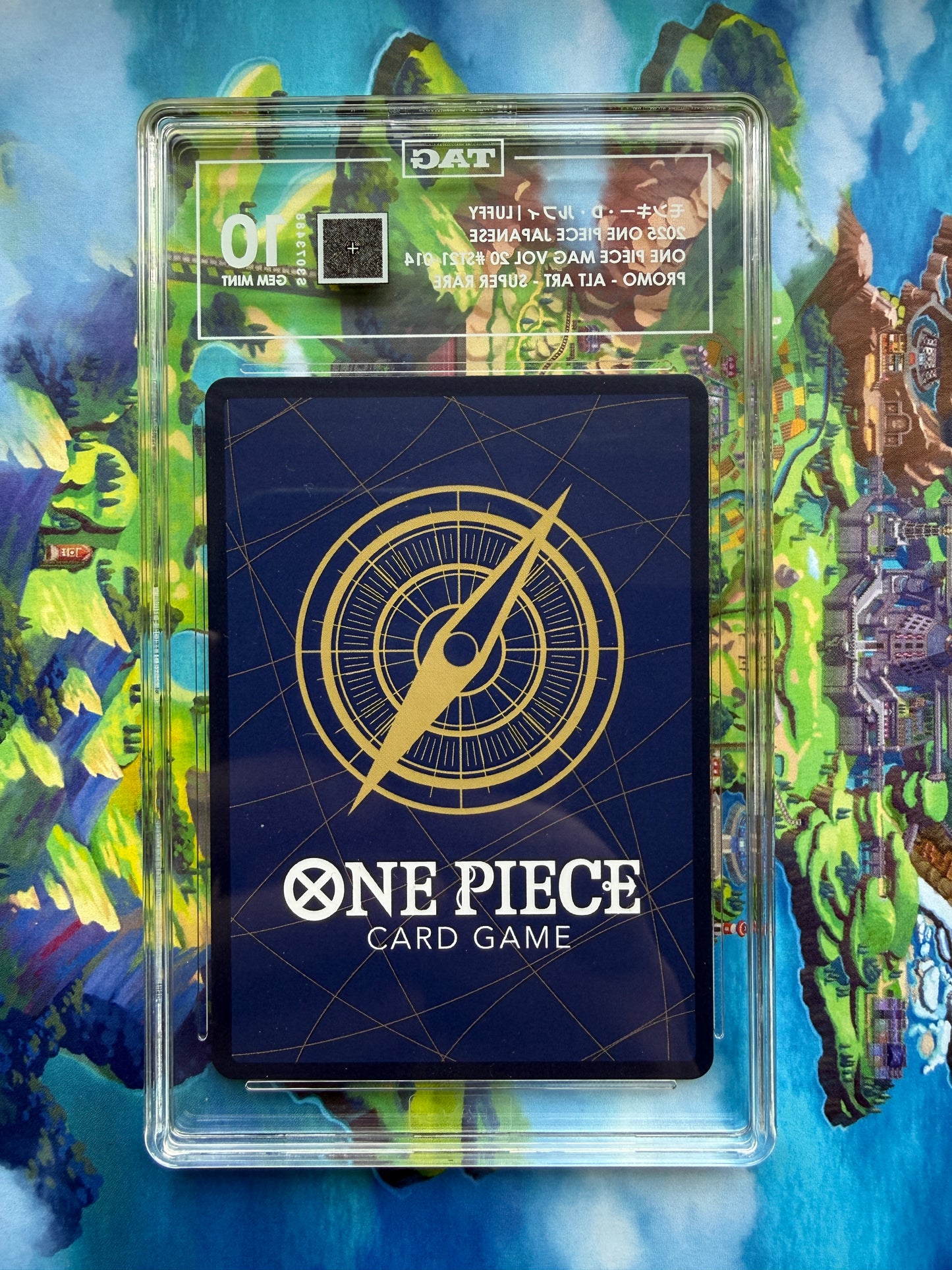 TAG 10 | Monkey.D.Luffy [Magazine Promo] ST21-014 One Piece Japanese Starter Deck 21: Gear5