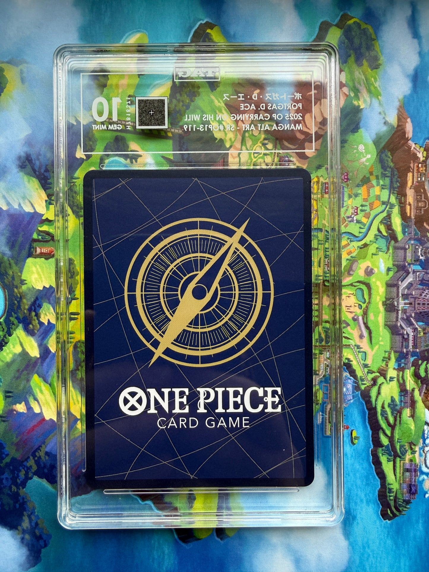 TAG 10 | Portgas.D.Ace [Manga] OP13-119 One Piece Japanese Carrying On His Will