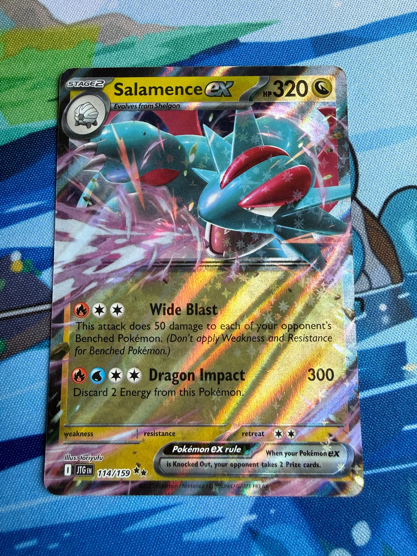 Salamence EX 114/159 | Journey Together