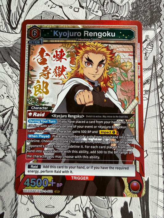 Union Arena | Kyojuro Rengoku UEX05BT/KMY-3-072 SR | DEMON SLAYER VOL.2