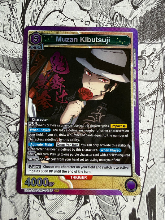 Union Arena | Muzan Kibutsuji UEX05BT/KMY-3-049 SR | DEMON SLAYER VOL.2