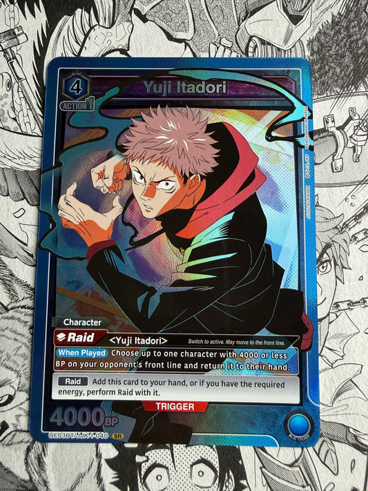 Union Arena | Jujustu Kaisen | Yuji Itadori SR (UE03BT/JJK-1-040)