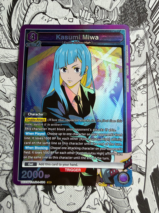 Union Arena | Jujustu Kaisen | Kaisen Kasumi Miwa UE03BT/JJK-1-084 SR