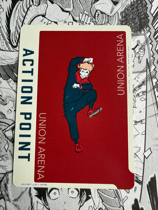 Union Arena | Jujustu Kaisen | Yuji Itadori AP (Non Holo) UE03BT/JJK-1-AP06