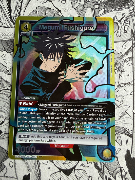 Union Arena | Jujustu Kaisen | Megumi Fushiguro UE03BT/JJK-1-022