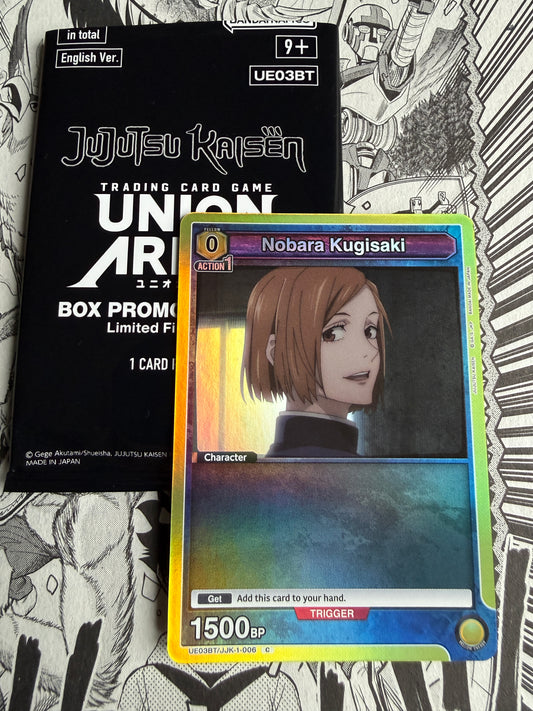 Union Arena | Jujutsu Kaisen | Nobara Kugisaki Topper Foil - UE03BT/JJK-1-006