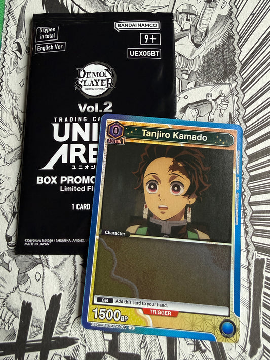 Union Arena | Tanjiro Kamado (Box Topper Foil) UEX05BT/KMY-3-014 | DEMON SLAYER VOL.2